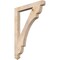 Ekena Millwork Olympic Arts & Crafts Smooth Bracket, Douglas Fir, 3 1/2"W x 32"D x 44"H BKT04X32X44OLY03SDF - alternate 1